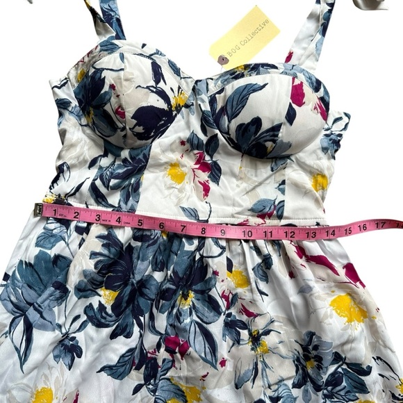 B.O.G. BOG Collective Floral Mini Dress Size Medium NWT - Picture 4 of 6